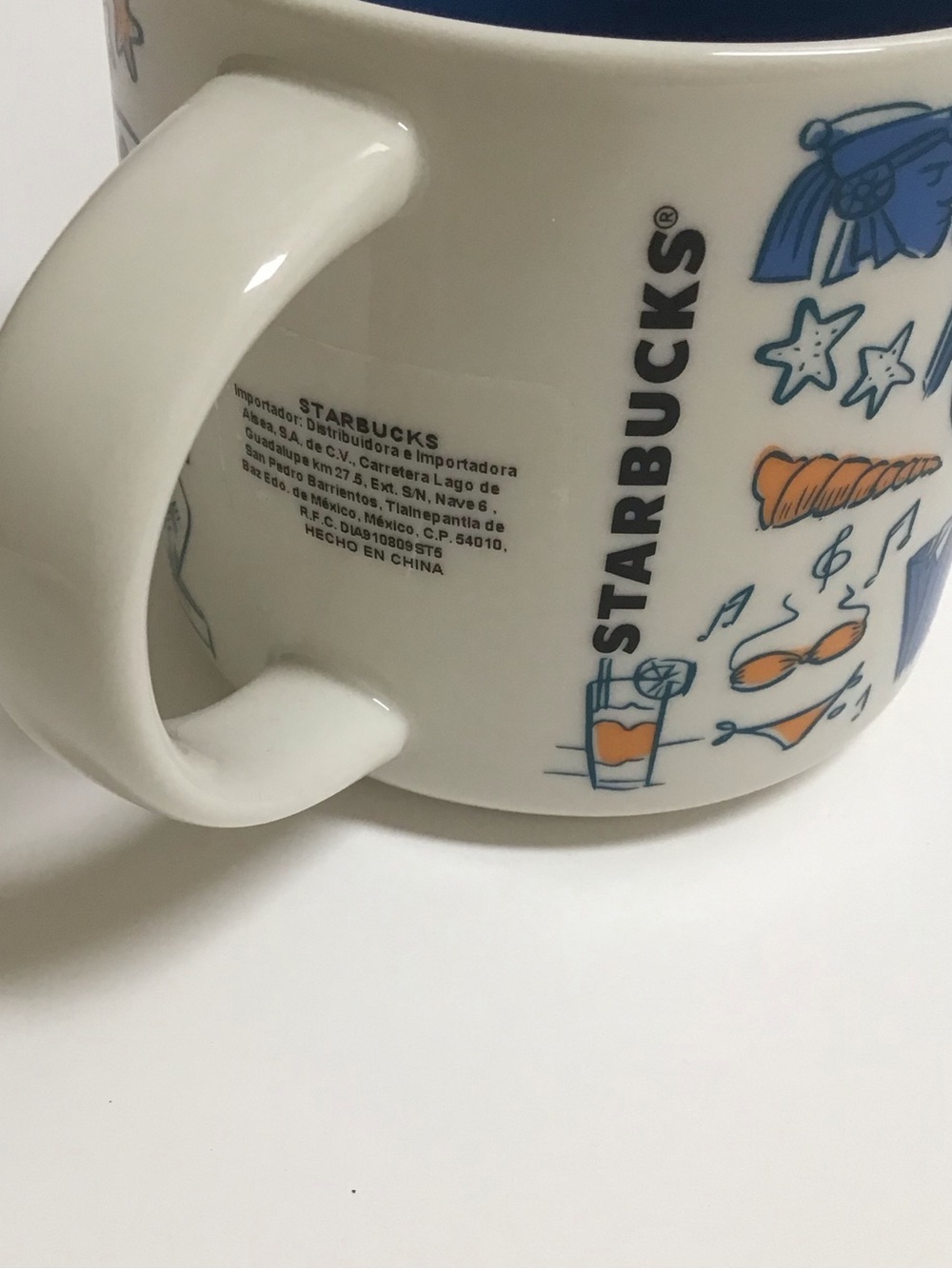 Starbucks CANCUN Destination Mug 14 oz Been There Across the Globe Series 2023 - Picture 10 of 16